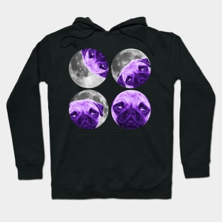 Pug Solar Eclipse Of The Moon Hoodie